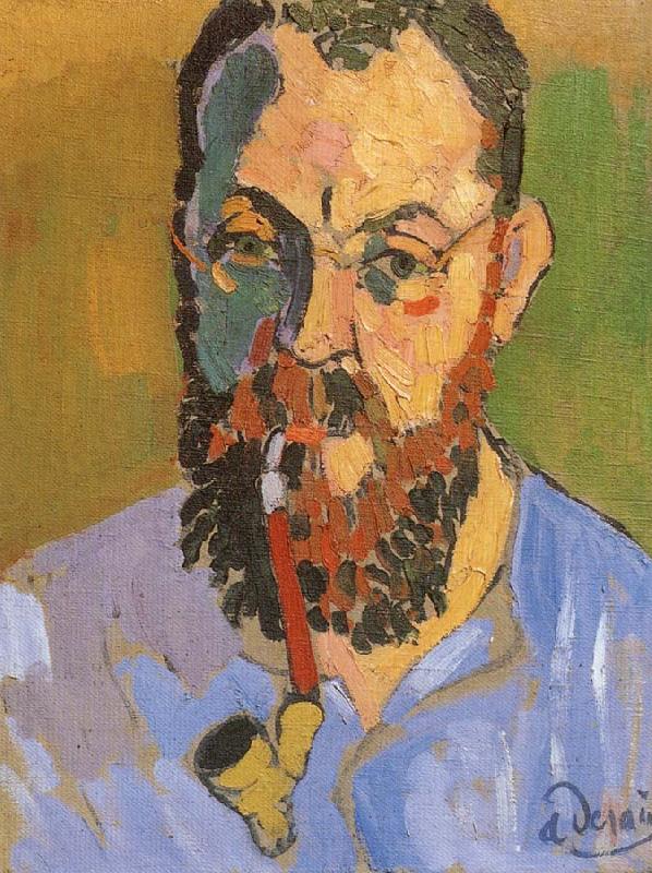 André Derain, retrato de Matisse